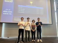 LI Chi Chuen Matthew (Global Economics and Finance/Class of 2019), CHAN Chin Wang Erwin (Psychology/Class of 2018) and SUN Yixing (Electronic Engineering/Class of 2016) were the 2nd runners-up of the challenge.  